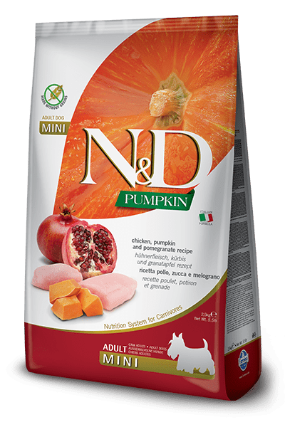 Pumpkin chicken & pomegranate adult mini 7կգ