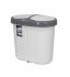 Plastic white trash can Oliver Eurogold, 25 l