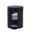 Black metal bin Sirius Eurogold, 5 l