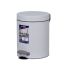 White metal bin Sirius Eurogold, 14 l